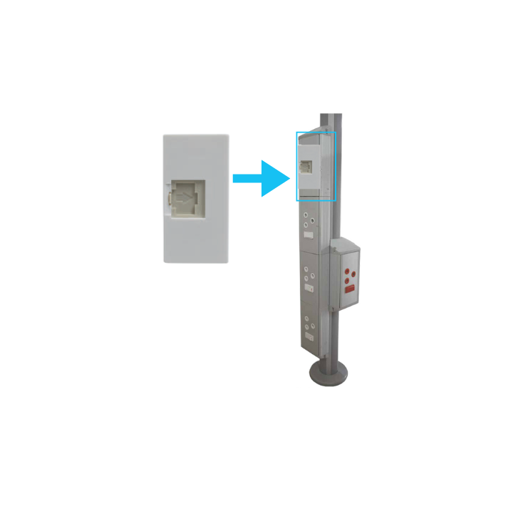 BE-CEN-0000135 Powerpole Data/Telephone Outlet