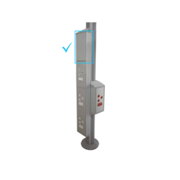 BE-CEN-0000136 Powerpole Blank Service Oulet Box