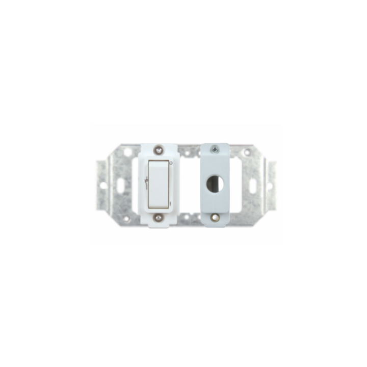 Crabtree BE-CEN-0000117 Power Skirting 20A Double Pole comes with Cradle