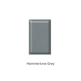 BE-CEN-0000247 P803 3x Compartment Power Skirting Flat Vertical Elbow - Various colours - Hammertone Grey