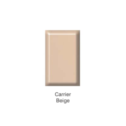 BE-CEN-0000182 P802 Single Compartment Power Skirting End Cap - Various colours - Carrier Beige