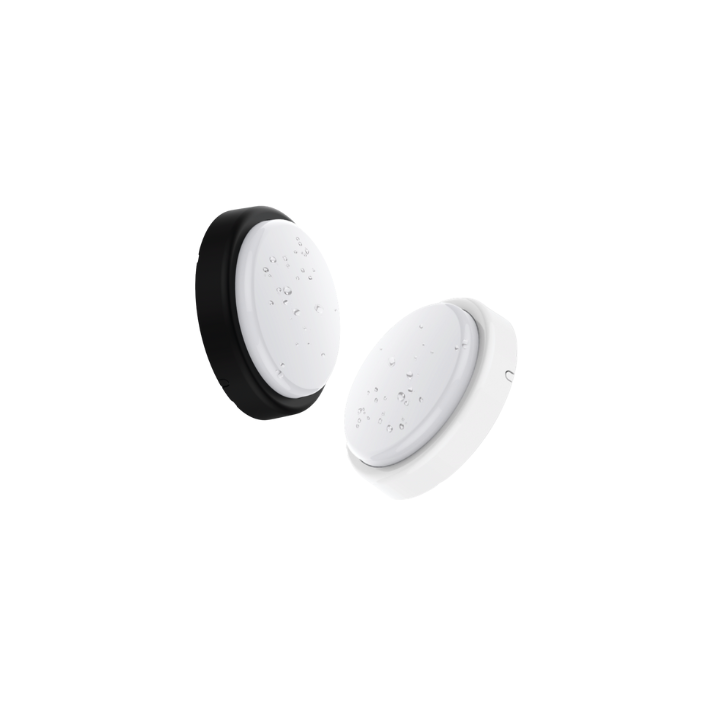 Pioled ST-AA05-PIO-002 Sidekick Mini Bulkheads - IP65 - Black or White - White