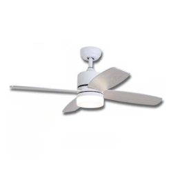 O-lite OLF-301WH 4 Blade Ceiling Fan 18W LED Light