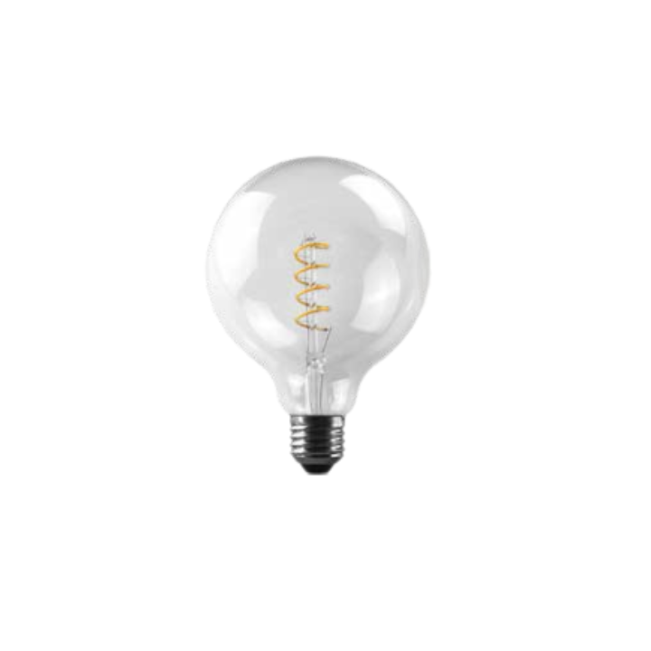 O-lite BE-MCE-0000421 OL-G125-5W 5W LED FILAMENT E27 - Various Colours - Clear
