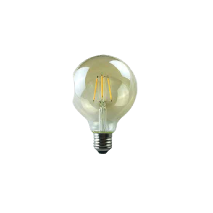 O-lite BE-MCE-0000418 OL-G95-5W 5W LED Filament E27 - Various Colours - Clear