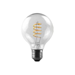 O-lite BE-MCE-0000415 OL-G80-5W-D- 5W LED Filament E27 - Various Colours - Clear