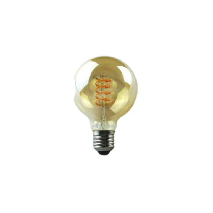 O-lite BE-MCE-0000417 OL-G80-5W-D- 5W LED Filament E27 - Various Colours - Gold