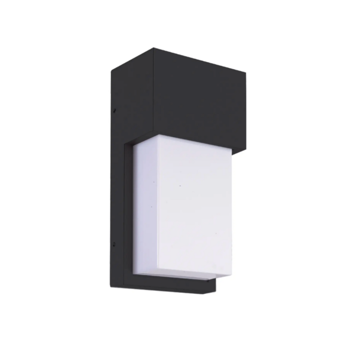 O-lite BL319 1xE27 Die cast Aluminium Wall Light Black