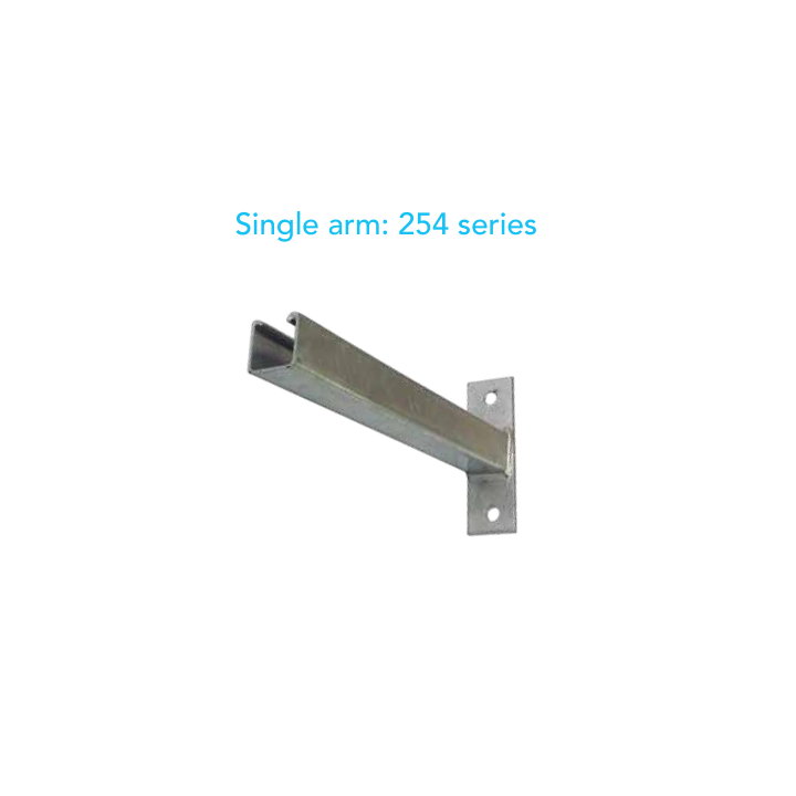 BE-CEN-0000074 Cantilever Arms Single 254 series - Variant Lengths - 650mm