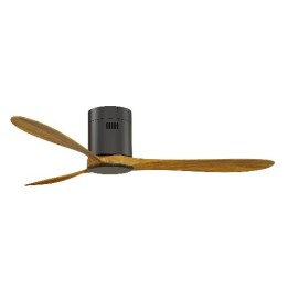Solent BE-CEI-0000004 Ceiling Fan Hugger 3Blade 1320mm + Remote - No Light - Dark Oak