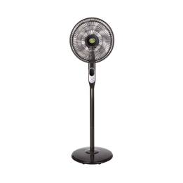 Solent ST-BA04-FAN-002 400mm Pedestal Fan - Black