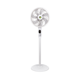 Solent ST-BA04-FAN-003 400mm Pedestal Fan - White
