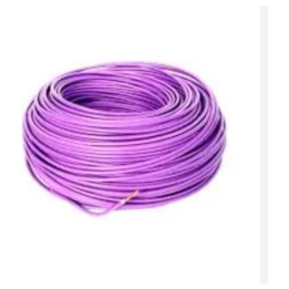BE-WIR-0000028 1mm Solid Panel wire, Various Colours, 100mtr Rolls - Violet