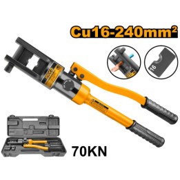 INGCO HHCT01240 Hydraulic Crimper 240Kit + Dies