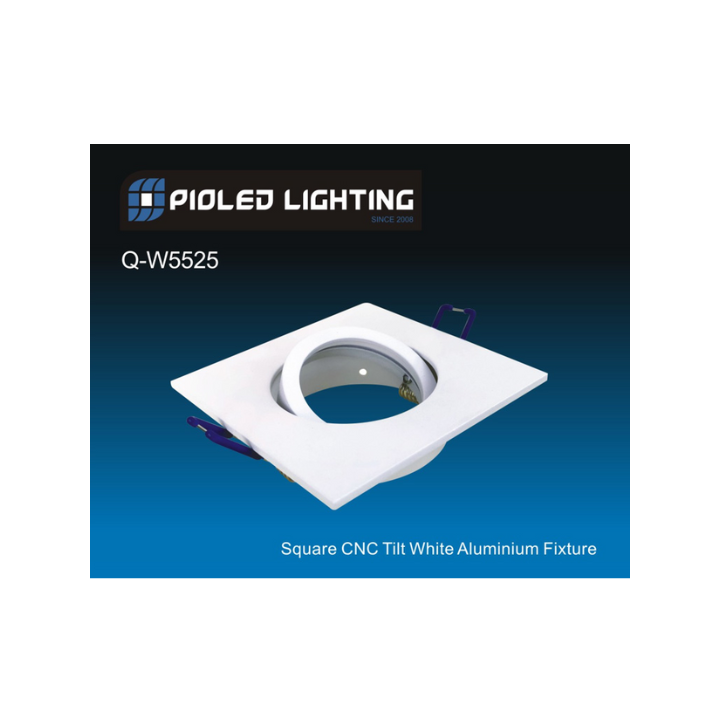 Pioled BE-PIO-0000144 Downlighter R220 White Square 92MM
