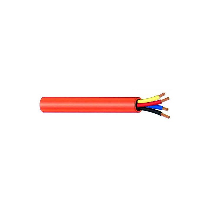ST-YARD-TRI-001 2.5MM X 4Core Orange Trailing Cable Per Metre