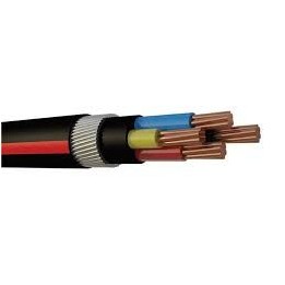 ST-YARD-SWA-006 Cable SWA 10MM X 4Core Red Stripe FR - per metre