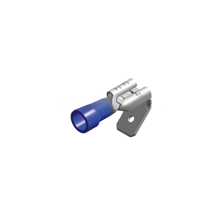 EM PB2-6.4V Blue Piggy Back Terminal 6.4MM