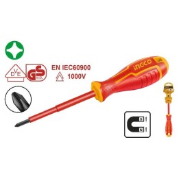 INGCO HISD81PH2100 Screwdriver PH2X100MM Insulated