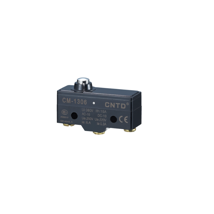EM CM1306 Button Plunger Micro Switch