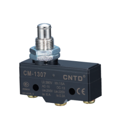 EM CM1307 Extended Panel Mount Plunger Micro Switch