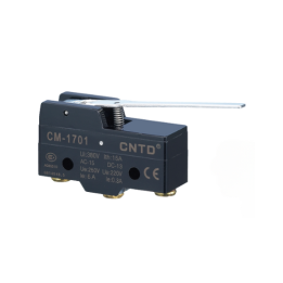 EM CM1701 Long Plain Lever Micro Switch