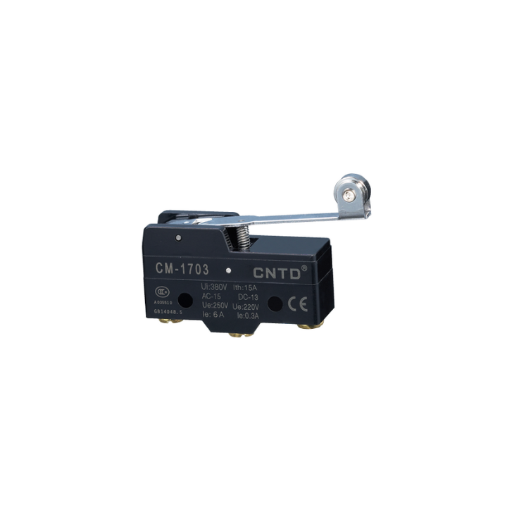 EM CM1703 Long Roller Lever Micro Switch