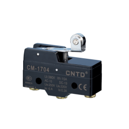 EM CM1704 Short Roller Lever Micro Switch