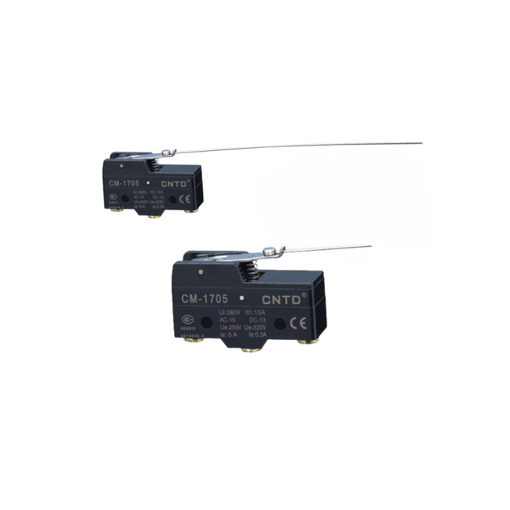 EM CM1705 Long Wire Lever Micro Switch