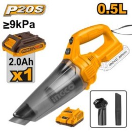 INGCO CVLI20126 20V Powershare + C/L Handheld Vacuum