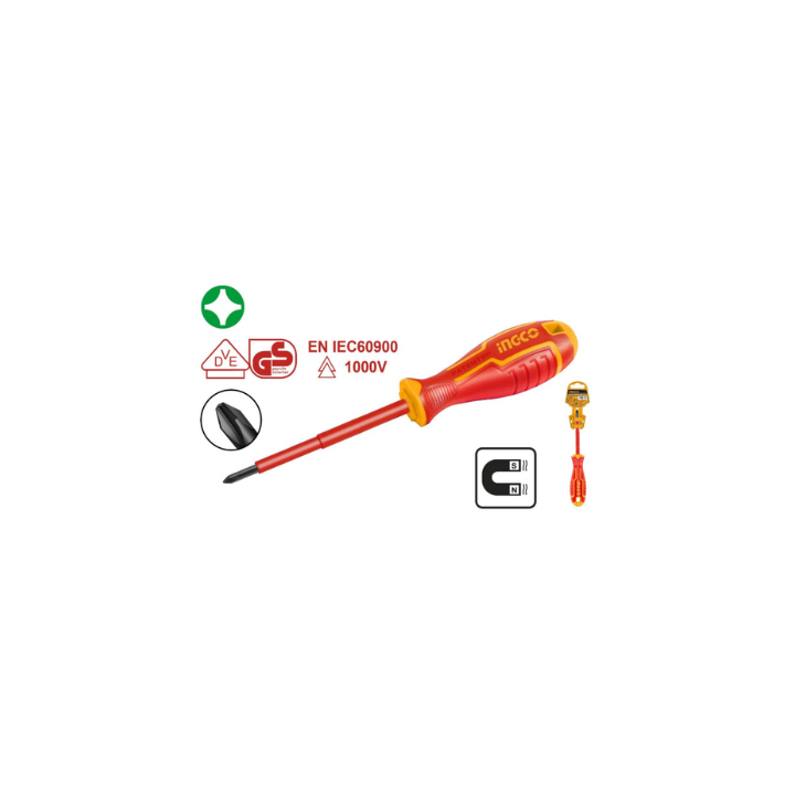 INGCO HISD81PH180 Screwdriver PH1X180MM Insulated