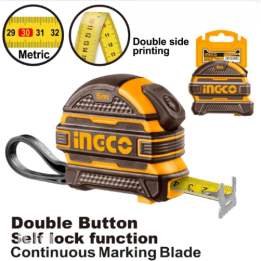 INGCO HSMT081025-1 Tape Measure 10MTR