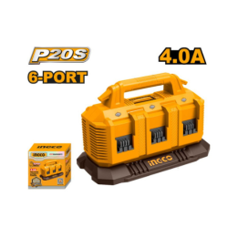 INGCO FCLI2064 20V PS+ 6 Port Charger