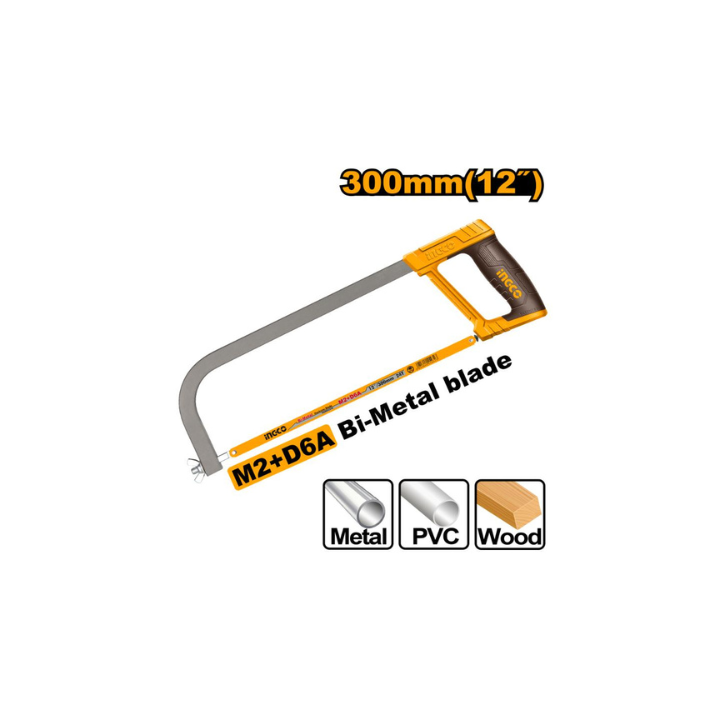 INGCO HHFS3068 HACKSAW 300MM S/GRIP