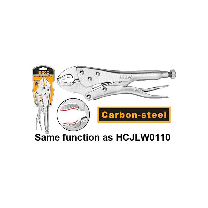 INGCO HCJLW0210 VICEGRIP CURVED JAW 250MM