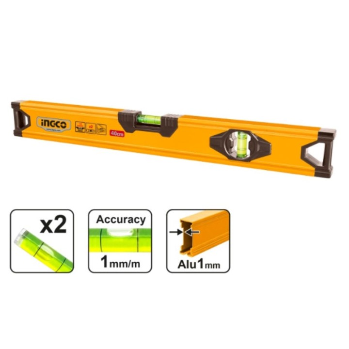 INGCO HSL58040 400MM SPIRIT LEVEL