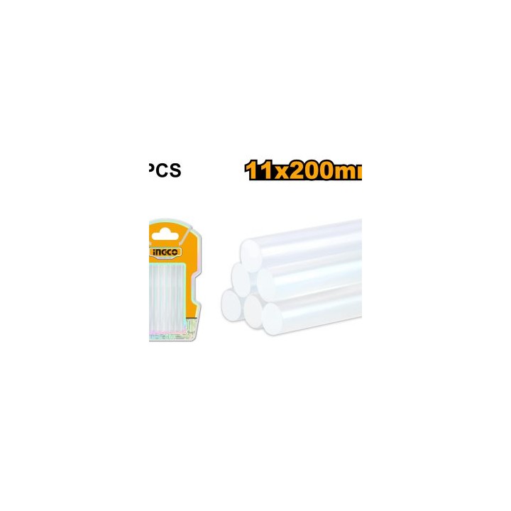 INGCO AKTGS2061 GLUE STICK 11.2MMx200MM PER 6
