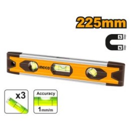 INGCO HMSL01030 Magnetic Level 225MM Torpedo