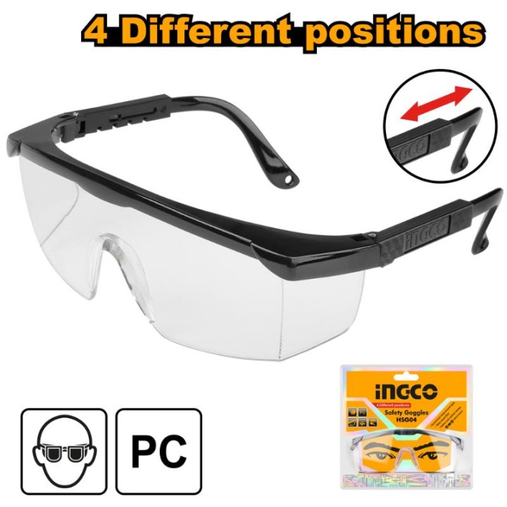 INGCO HSG04 Adjustable Safety Spectacles