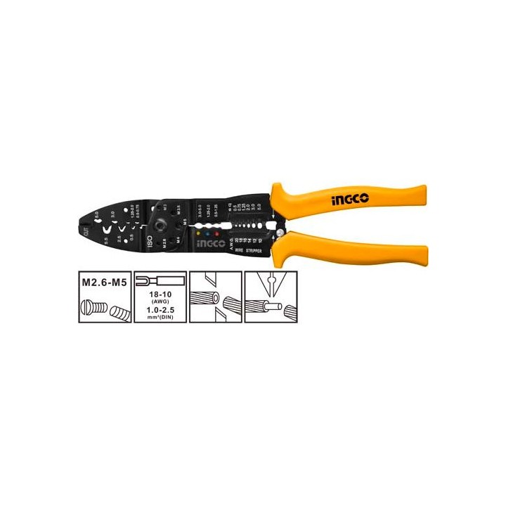 INGCO HWSP101 WIRE STRIPPER 254MM