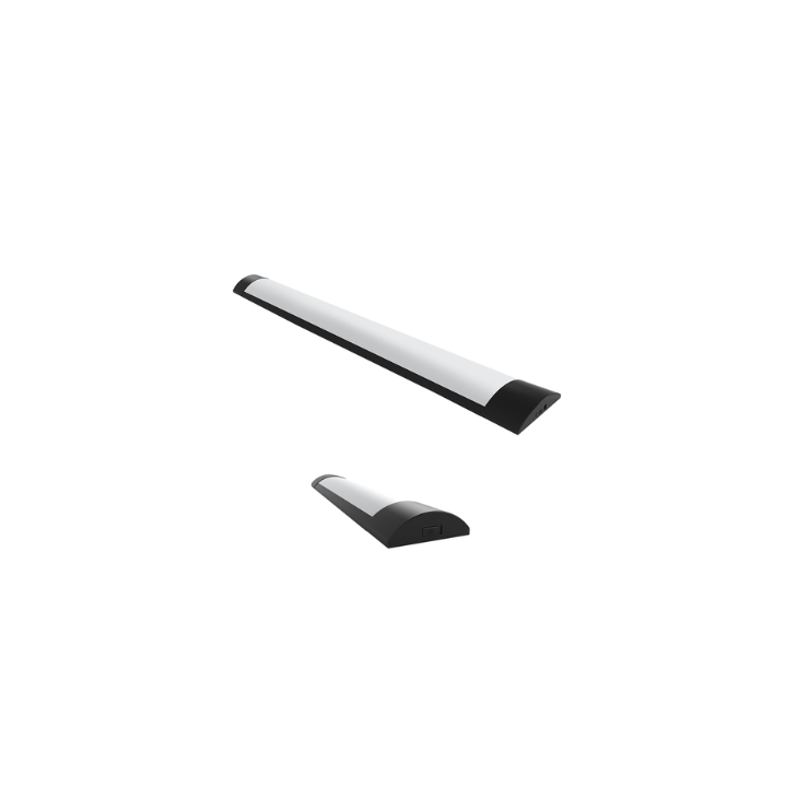Pioled BE-PIO-0000122 LED LINEAR 4FT 40W 3CCT IP33 MAMBA BLACK 3YR