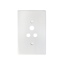 Crabtree SU-GH02-CRA-005 Switch Socket Cover Plate to suit 6A 2X4 Unswitched