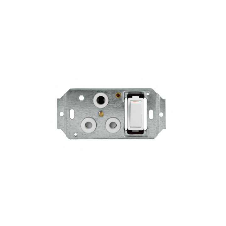 Crabtree SU-GH02-CRA-002 Switch Socket Single 16A 2X4 6896H/001