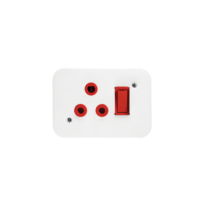 Crabtree SU-GH02-CRA-001 SWITCH SOCKET SGL IND. DEDICATED 7390D/003