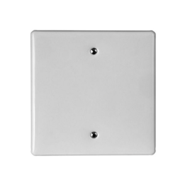 Crabtree ST-SHO10-CRA-017 Blank Cover Plate 4X4 White Steel Pre Pack 18006/101