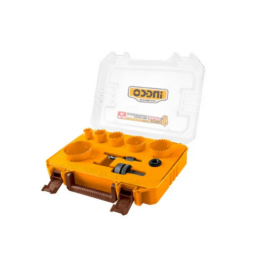INGCO AKH0021 HOLESAW KIT 9PCE Electrical + Plumber