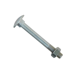 Fascor M10x90mm Cup Square Bolt & Nut per PKT/4 FAS6925