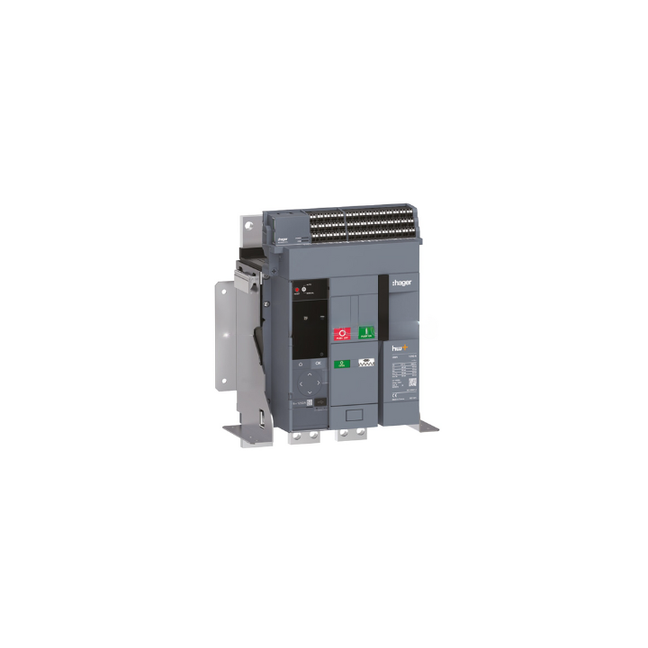 Hager HW1E312FB 455-1250A 3P 66kA FIXED ACB