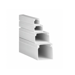 BE-MIS-0001111 Trunking Solid 100X100MM White Per 3Mtr Length