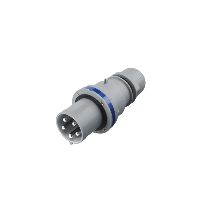 Scame BE-SCA-0000095 213.6333 63A 3P CEE IP44 Plug Top